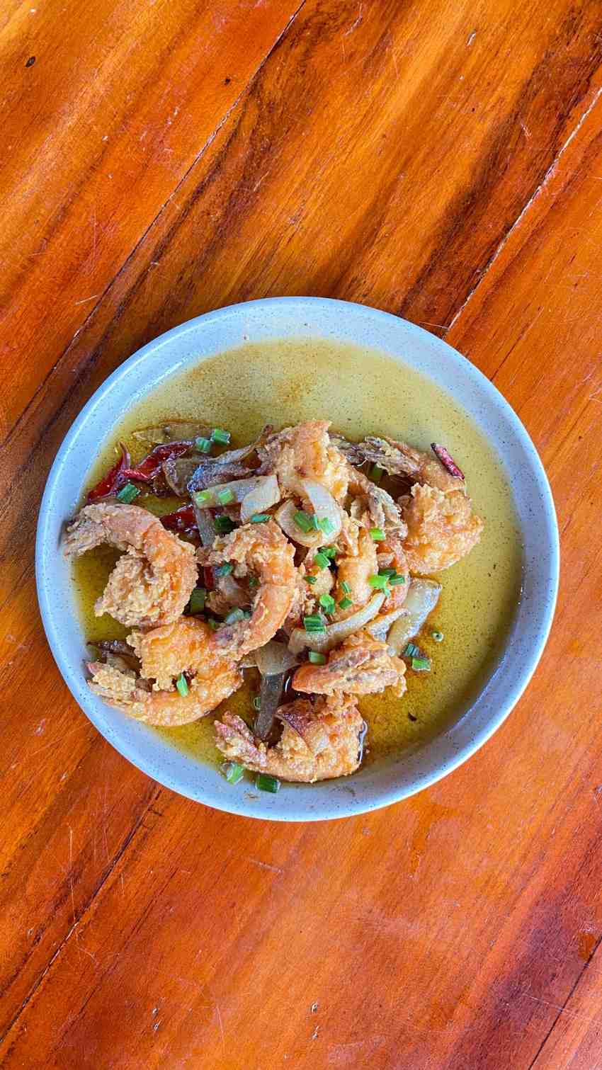 Udang Goreng Telur Asin